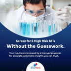 STD Hero at-Home HPV & Oral HPV Test Bundle – Easy Private Screening Kit for Men & Women, Discreet at-Home Use