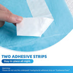 50 Count Bed Pads with Adhesive Strip 30"x36" Thicken Elderly Adults Incontinence Underpads Disposable, Heavy Duty Absorbent Chucks Waterproof, XL Extra Large Puppy Pee Training Pad