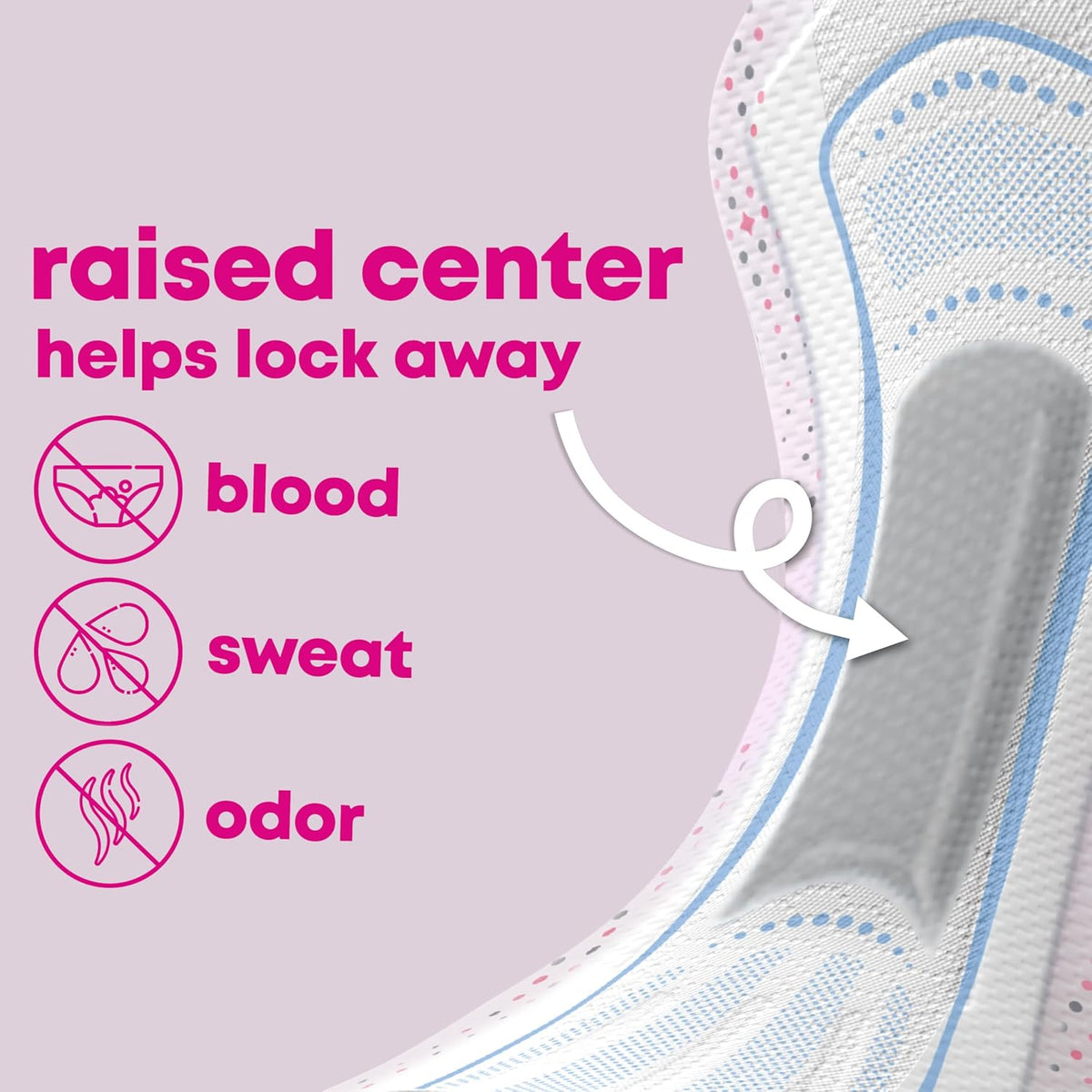 U by Kotex Balance Ultra Thin Pads with Wings, Heavy Absorbency, 46 Count (Packaging May Vary)