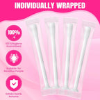 TENKAIWICK 30 Pack Disposable Vaginal Suppository Applicator for Women, Vaginal Applicator fits Size 0/00 Cap-Sules and Most Pills, Tablet Suppositories, Individually Wrapped