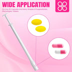 TENKAIWICK 30 Pack Disposable Vaginal Suppository Applicator for Women, Vaginal Applicator fits Size 0/00 Cap-Sules and Most Pills, Tablet Suppositories, Individually Wrapped