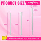 TENKAIWICK 30 Pack Disposable Vaginal Suppository Applicator for Women, Vaginal Applicator fits Size 0/00 Cap-Sules and Most Pills, Tablet Suppositories, Individually Wrapped
