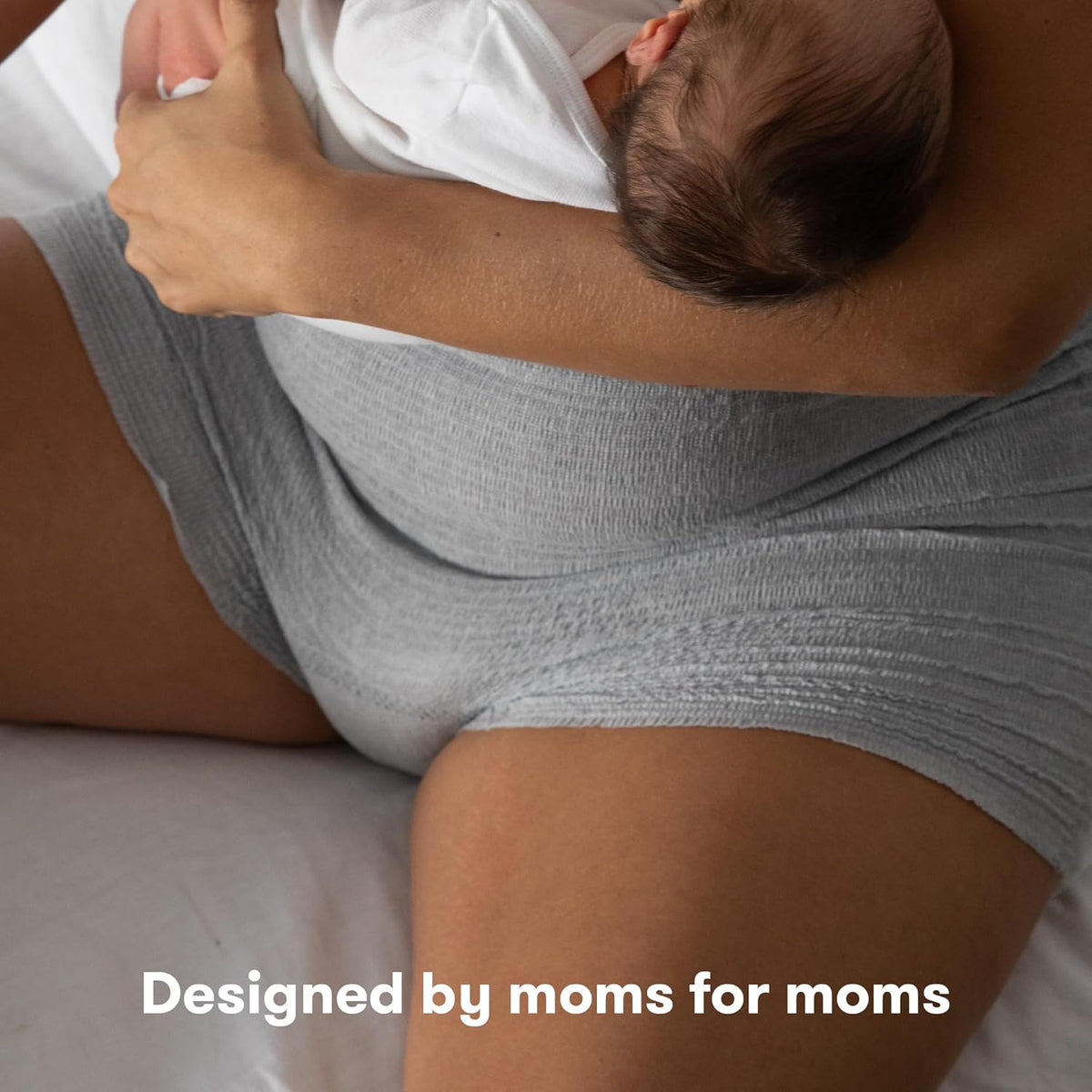 Frida Mom 8pc Postpartum Underwear, Disposable Boyshort Panties, Seamless, Stretch Support, New Mom Essentials, Size Petite (Waist 23in-34in)