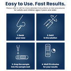 Flowflex Plus RSV + Flu A/B + COVID Home Test, 4-in-1 Home Test Kit, Rapid Results in 15 Minutes, OTC At-Home Antigen Test for Adults & Children (1 Test)