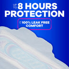 Always Ultra Thin Pads with Wings, Size 2, Long Super, 58 Count