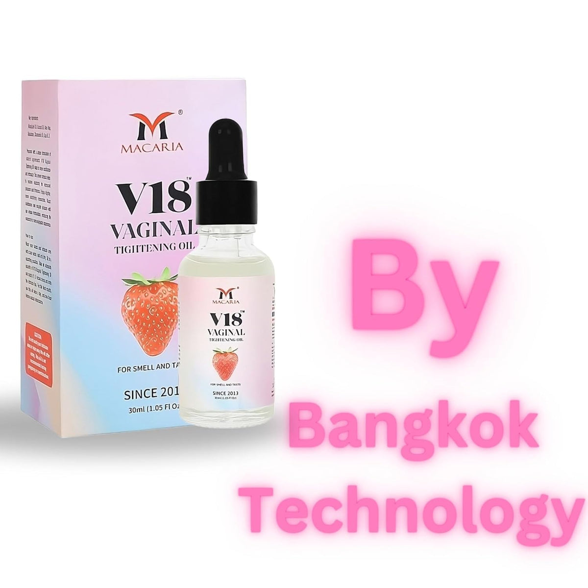 MACARIA V18 Vaginal Tightening Cream, Tightening Gel for Pussy Yoni, Narrows Vaginal Walls Improves Vagina Health, Enhances Intimate Sensitivity Restoring Self-Confidence