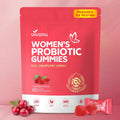 VivoNu Vaginal Women Probiotic, Feminine Balance pH Gummies for Healthy Odor, Yeast Balance & Flora + Vitamin C for Immune Support -Cranberry Probiotics