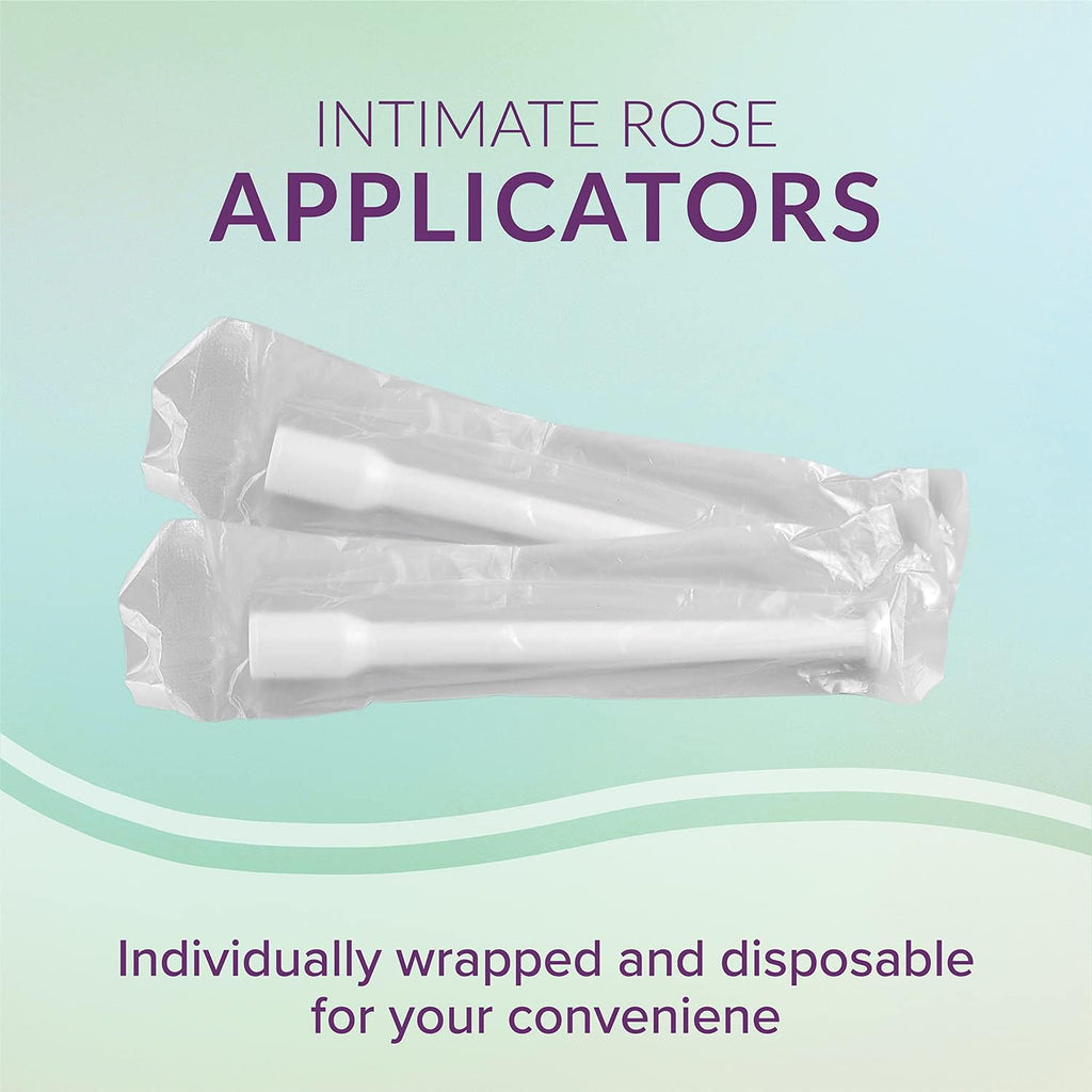 Intimate Rose 30 Count Vaginal Suppository Applicators, Individually Wrapped, Disposable Applicator - Fits Most Boric Acid Suppositories and More, from, Pack of 30…