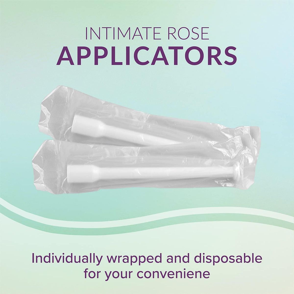 Intimate Rose 30 Count Vaginal Suppository Applicators, Individually Wrapped, Disposable Applicator - Fits Most Boric Acid Suppositories and More, from, Pack of 30…