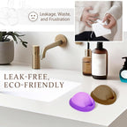 YTYOMUR Reusable Menstrual Disc - Soft & Comfortable, Leakproof Menstrual Cup Alternative - Set of 2 (Large & Small Sizes)