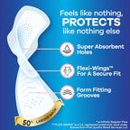 Always Infinity Feminine Pads with Wings for Women, Size 5, Extra Heavy Overnight, Unscented, 22 Count - Pack of 3 (66 Count Total)