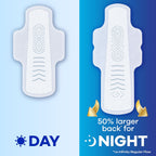 Always Infinity Feminine Pads with Wings for Women, Size 5, Extra Heavy Overnight, Unscented, 22 Count - Pack of 3 (66 Count Total)
