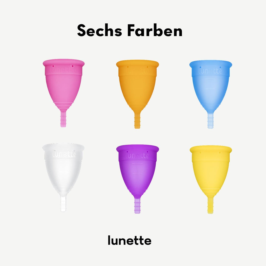 Lunette Menstrual Cups and Discs