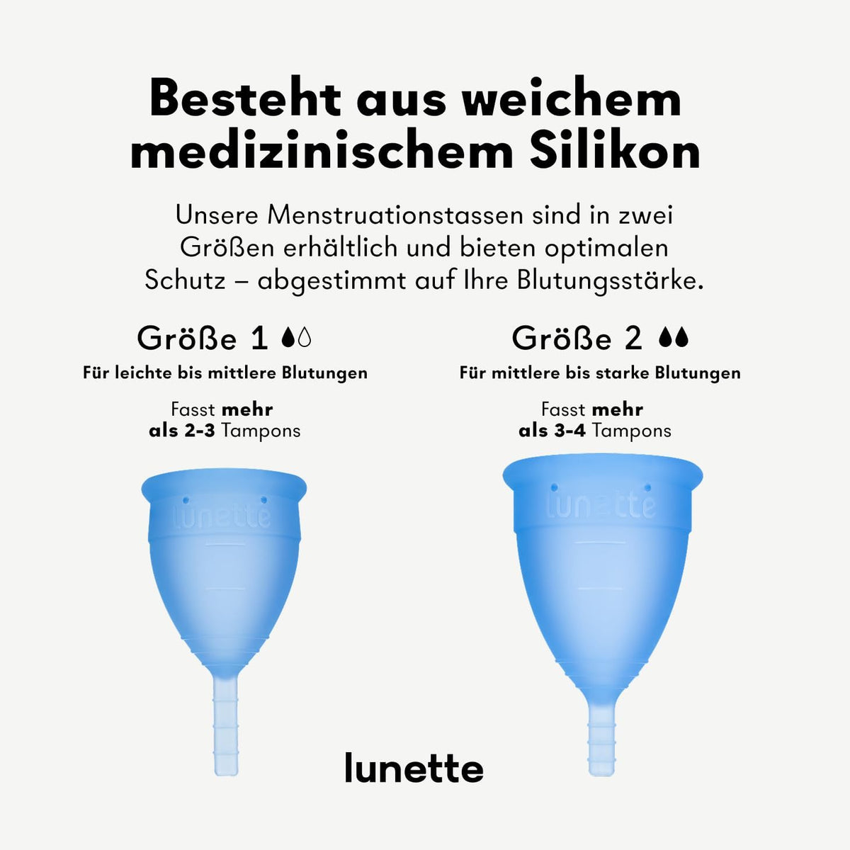 Lunette Menstrual Cups and Discs