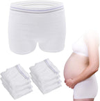 HANSILK Disposable Maternity Knickers Postpartum Underwear Breathable & Stretchable High Density Pants