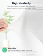 HANSILK Disposable Maternity Knickers Postpartum Underwear Breathable & Stretchable High Density Pants