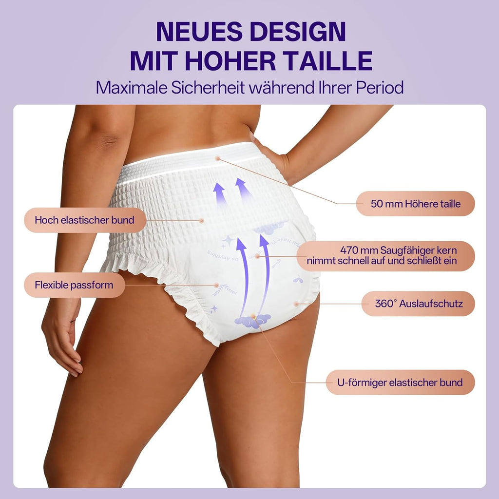 Einweg-Inkontinenzunterwasche Incontinence Products Disposable Overnight