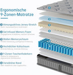 TeQsli Mattresses 200 cm 25 cm