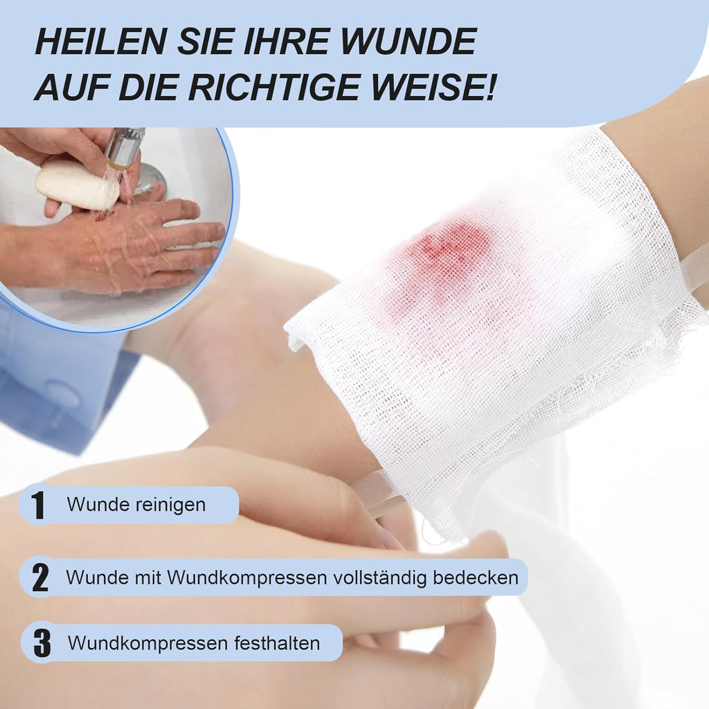 Wound Dressings and Gauze Sterile 10 cm 50 pieces
