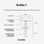 Lunette Menstrual Cups and Discs Reusable