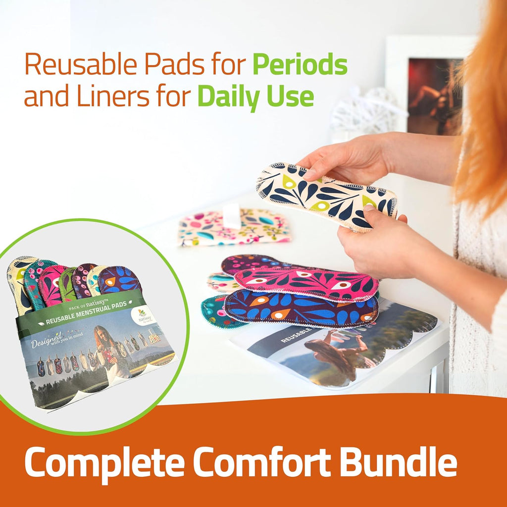 Waschbare Panty Liners Reusable Organic