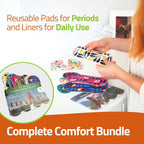 Waschbare Panty Liners Reusable Organic