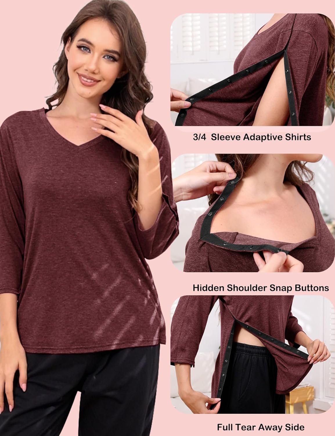 Damen-Hemden Support Garments