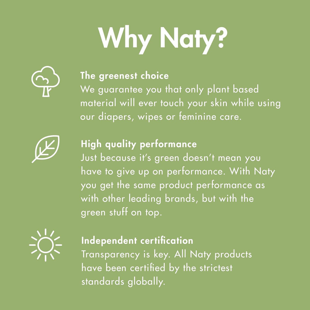 Naty Sanitary Pads Organic 12 pieces