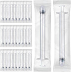 EDWERD Med Sterile Vaginal Cream Applicators - Individually Wrapped Plastic Applicator for Ointments, Gels and Creams, with Dosage Marks, Disposable, 30 Pack (3 g)