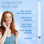 EDWERD Med Sterile Vaginal Cream Applicators - Individually Wrapped Plastic Applicator for Ointments, Gels and Creams, with Dosage Marks, Disposable, 30 Pack (3 g)