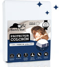 Waterproof and breathable mattress protector 160 x 200 cm - Cover with 4 elastic corners Eco-responsible Oeko-Tex® certified