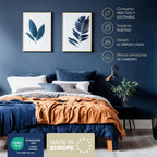 Waterproof and breathable mattress protector 160 x 200 cm - Cover with 4 elastic corners Eco-responsible Oeko-Tex® certified