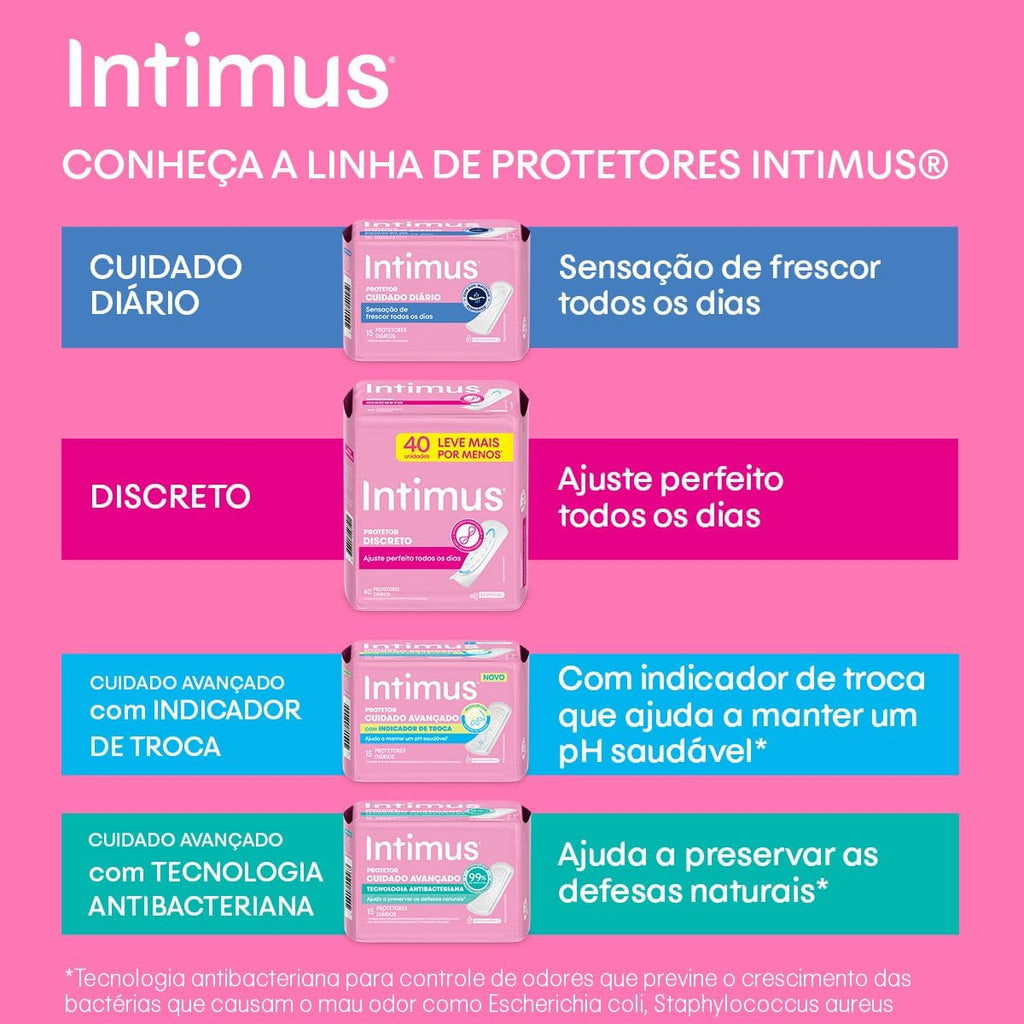 Intimus Panty Liners 80 pieces