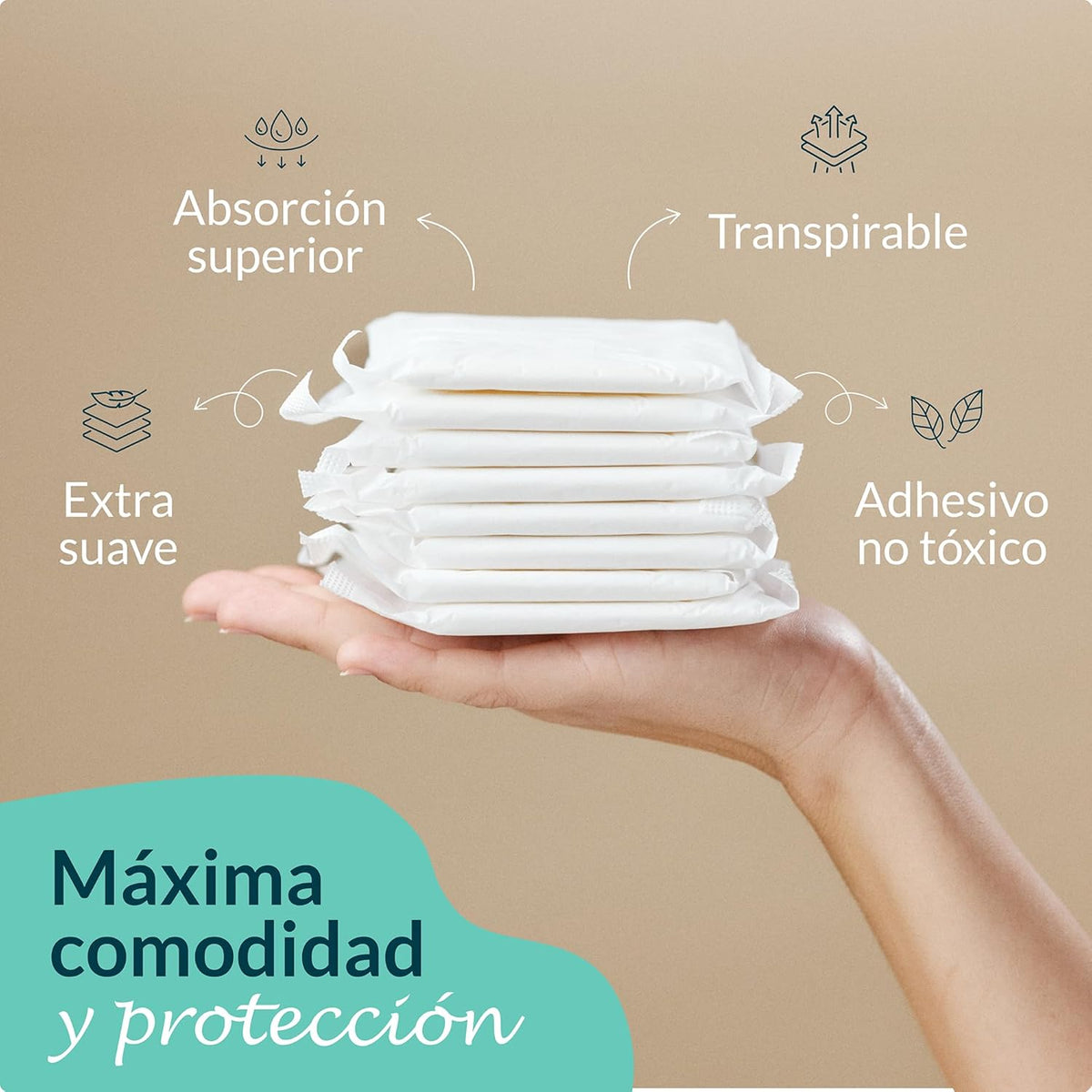 Postpartum Pads Cotton 100 Per Hundred 32 Units Ultra Absorbent Hypoallergenic Chlorine Free Postnatal Pads Maternity Soft Protection Postpartum Recovery Hygiene Intimate Breast