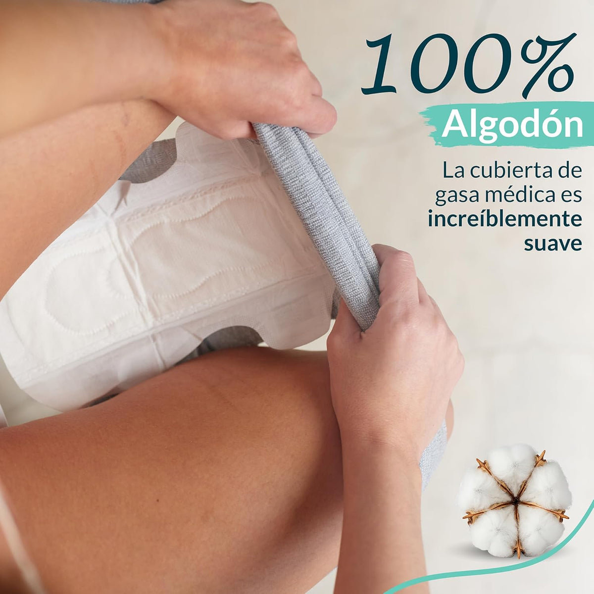 Postpartum Pads Cotton 100 Per Hundred 32 Units Ultra Absorbent Hypoallergenic Chlorine Free Postnatal Pads Maternity Soft Protection Postpartum Recovery Hygiene Intimate Breast