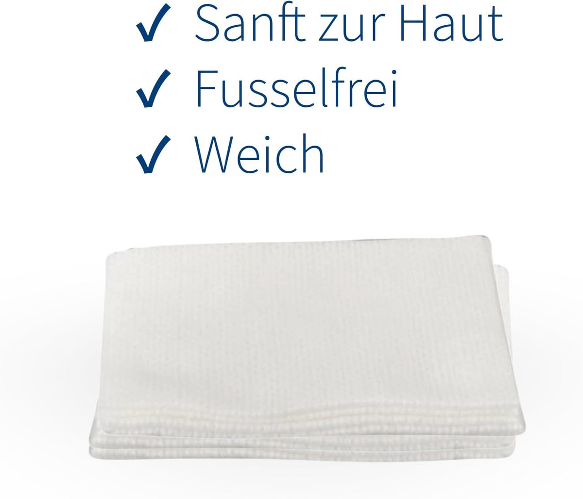 ABENA Sterile Gauze (10 x 10 cm) | Sterile 4 Ply Non-Woven Gauze Pads | Non-Woven Fabric Wound Care Medical Dressings (1 Box = 125 Count)