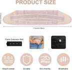 Postpartum Abdominal Belt, Postpartum Recovery Belt, Pregnant Belt with Double Adjustment Straps, Breathable Pregnancy Girdle, Postpartum Girdle (Beige)