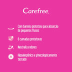 Carefree Panty Liners 40 pieces