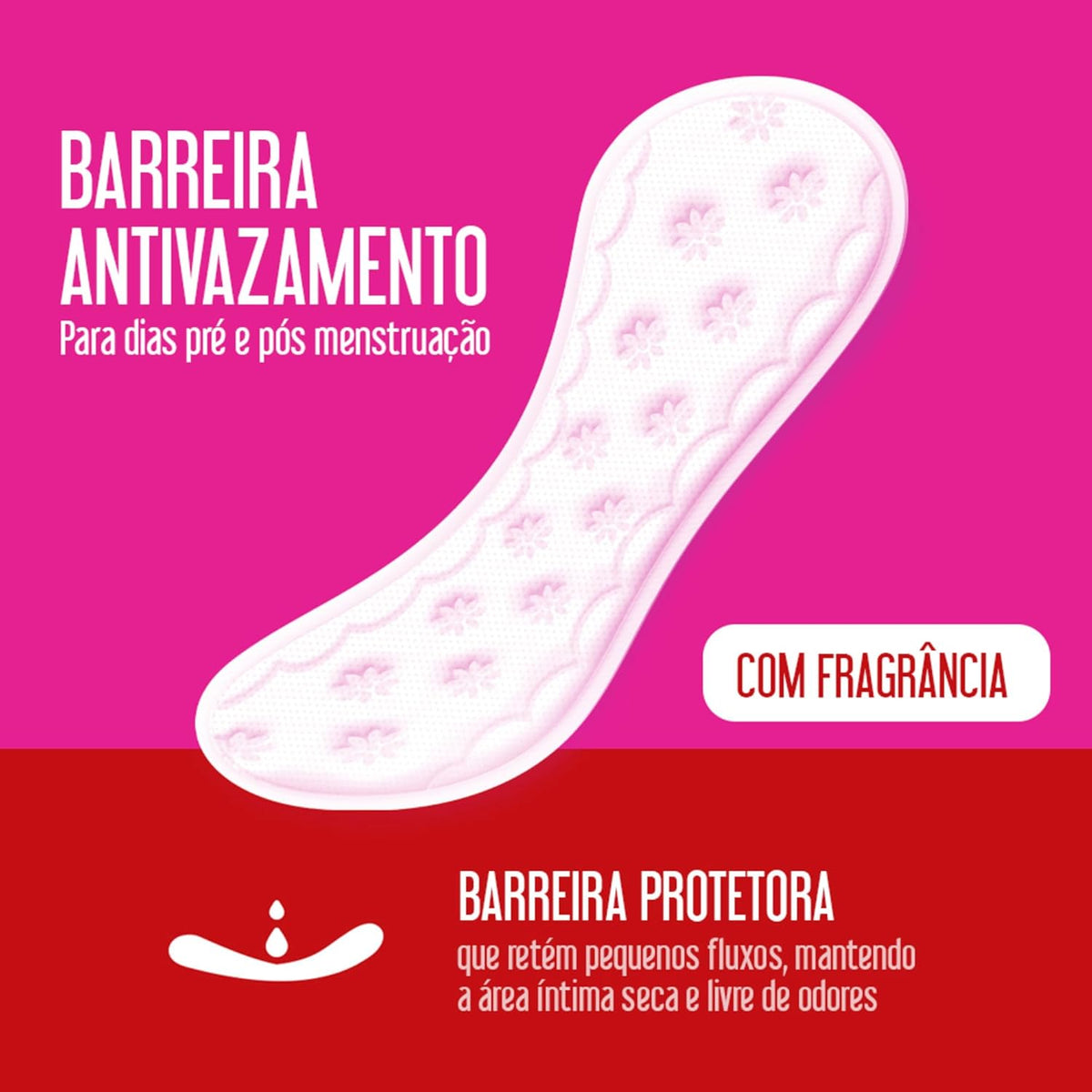 Carefree Panty Liners 40 pieces
