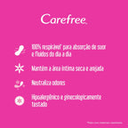 Carefree Panty Liners Fragrance-Free 40 pieces