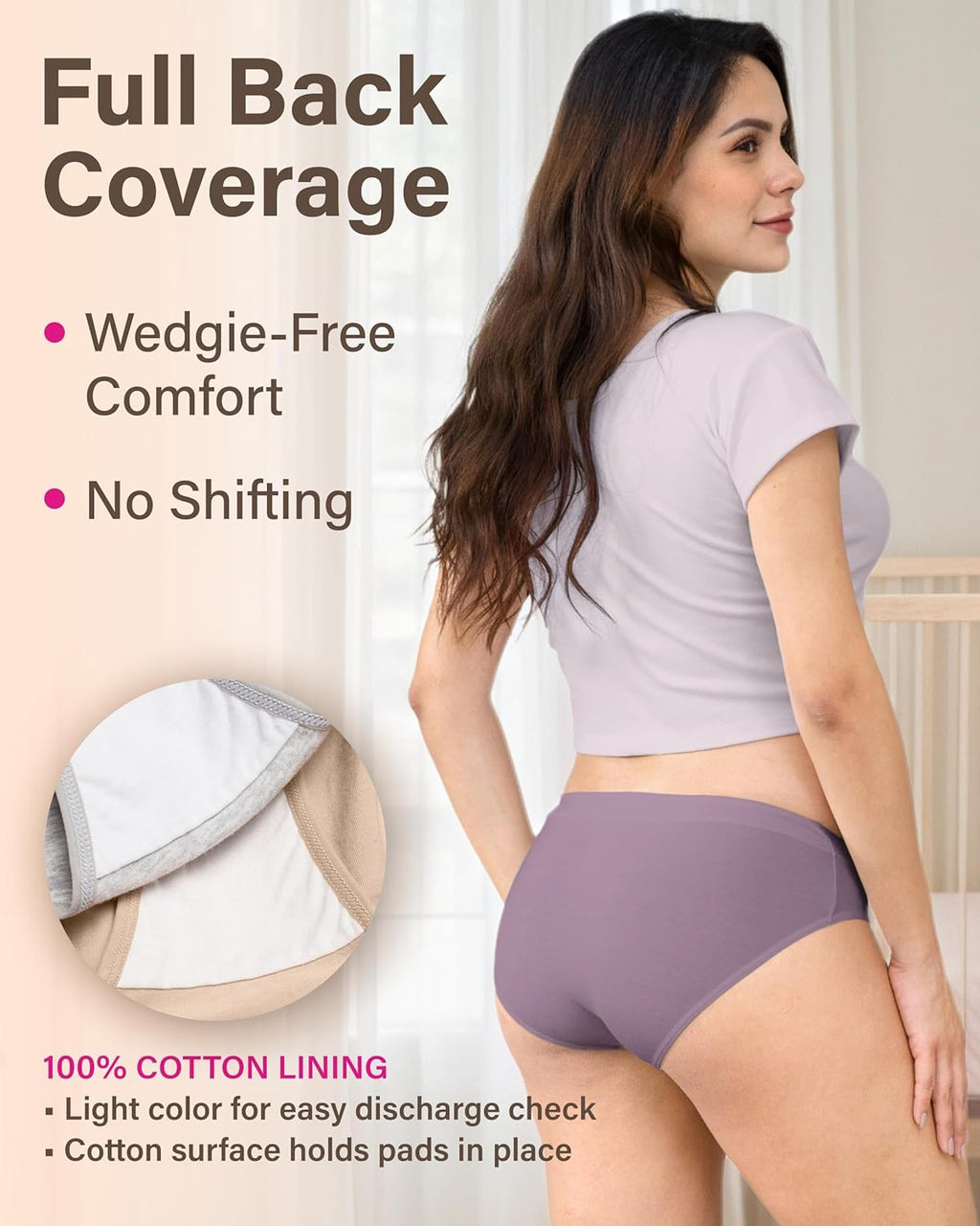 Intimate Portal Cotton Pregnant Panties | Premama & Postpartum | Bikini Panties