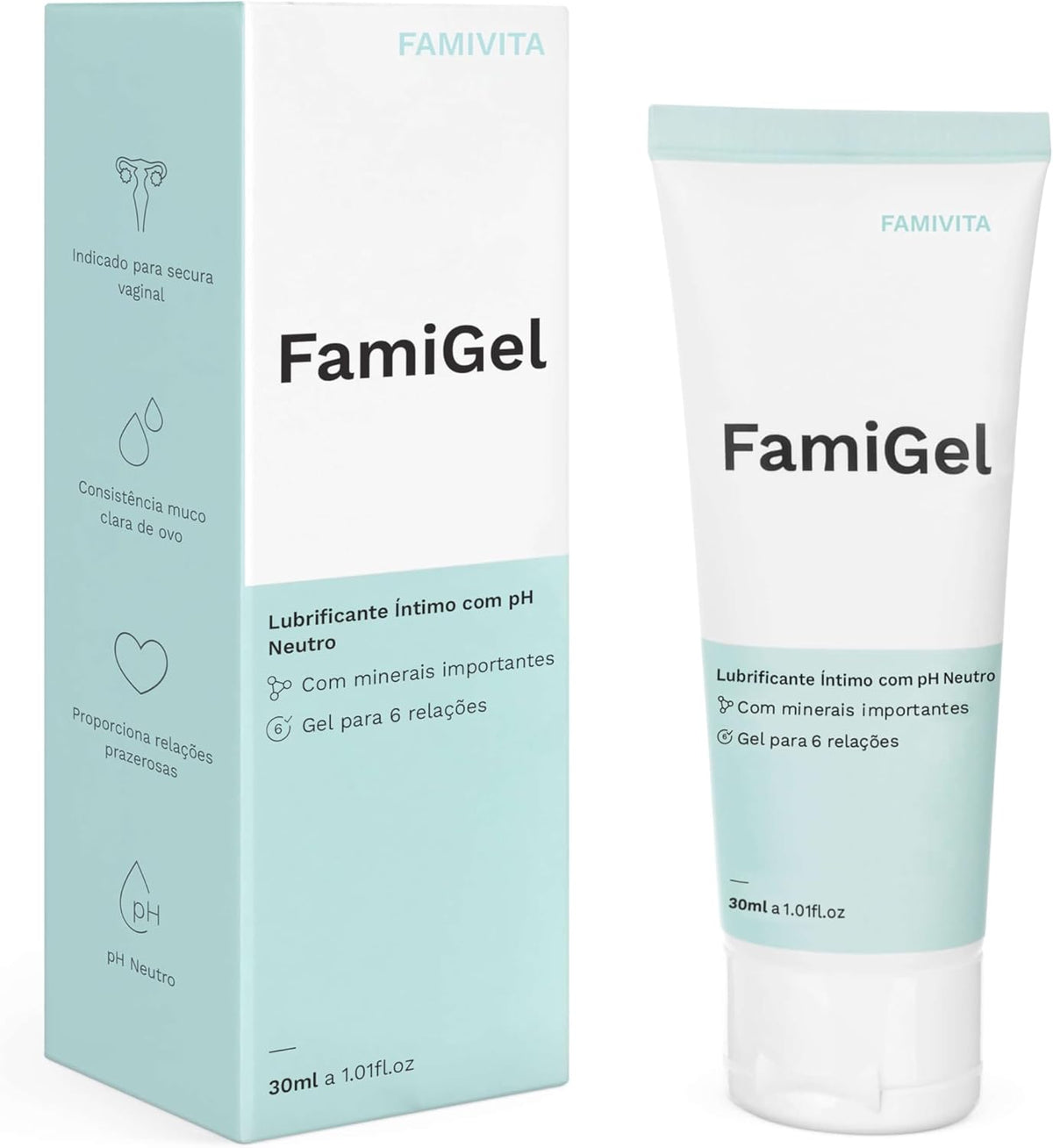 FamiGel Personal Lubricants 60g