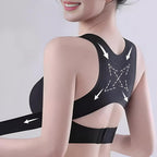 Genérico Posture Corrector Bra for Women, Front Closure Bras with Adjustable Back Support, Seamless Breathable Shapewear Underwear #1