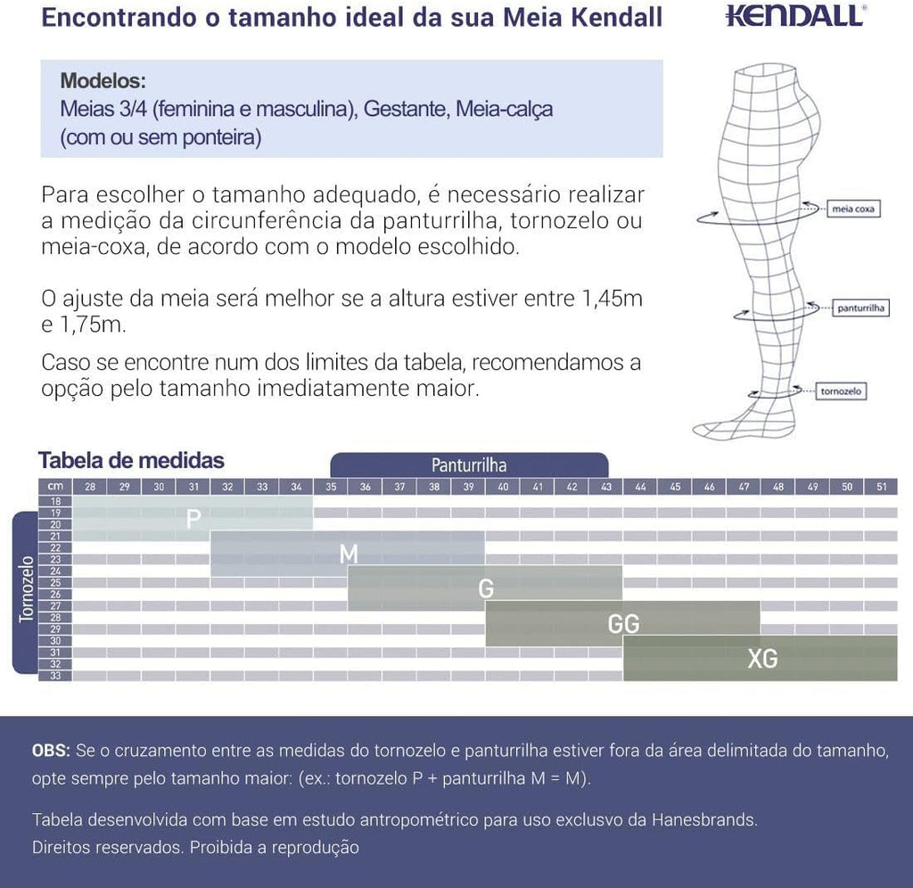 Meia Support and Compression Garments