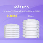SUNKISS TrustPlus Women's Ultra Thin Incontinence Briefs Size XXL, 20 Disposable White Panties, 7 Drops, High Absorption and Light Comfort for Moderate or Postpartum Leaks