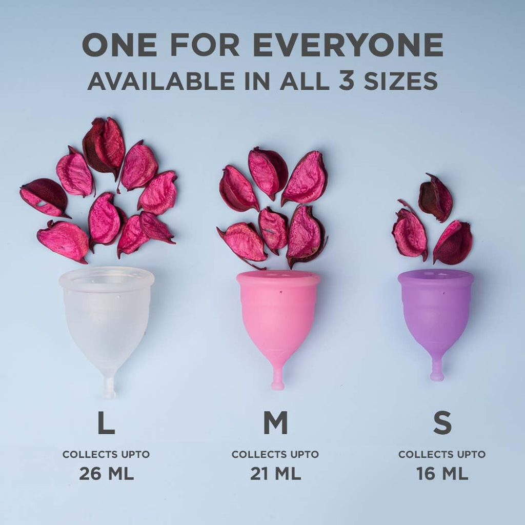 Pee Safe Reusable Menstrual Cup for Women | Large Size with Pouch|Ultra Soft, Odour and Rash Free|100% Medical Grade Silicone |No Leakage | Protection for Up to 8-10 Hours | US FDA Registered,Pack of 1