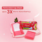 Dryvel Ultra-XXL Sanitary Pads | 320mm Extra Long | 3X Heavy Flow Protection | Odour Control | Wide Wings | Soft & Breathable | Hypoallergenic | Pack for Women & Girls Pack of 2 (30 Pads Each)