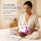 At-Home Self-Insemination Kit – Safe, Easy, Discreet Natural Conception Aid, Private IVI Alternative, Conceive Without Intercourse – Pack of 3 Kits Includes Ovulation & Pregnancy Tests