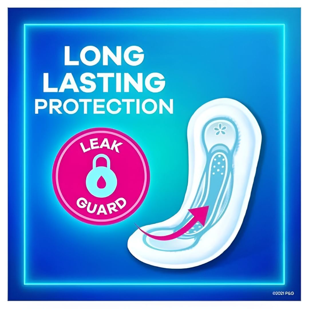 Extra Sure XXXL Sanitary Pads - 100% Cotton, Ultra-Absorbent & Leak-Proof Feminine Hygiene Pads - Skin-Friendly Comfort (Pack of 40)