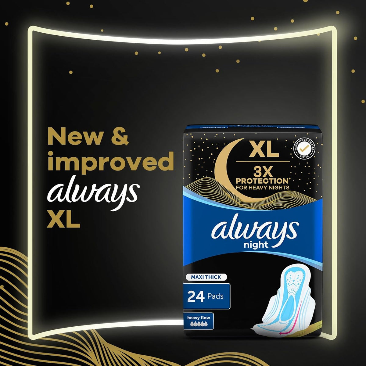 Sanitary Pads Overnight 48 pads